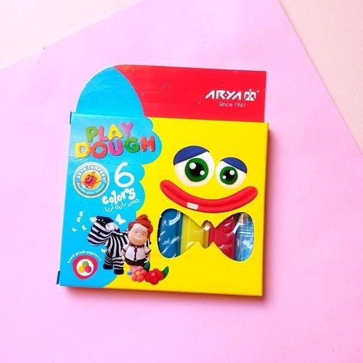 خمیر 6 رنگ اریا