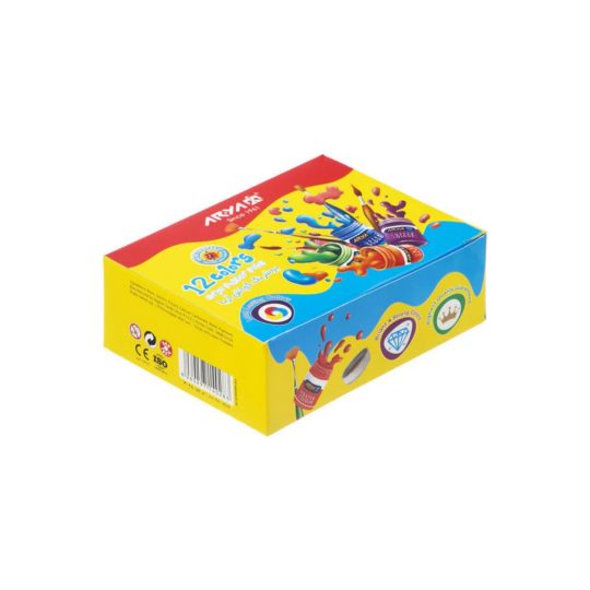 گواش 12 رنگ جعبه ایی