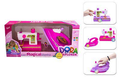 ست چرخ خیاطی و اتو وکیومی دورا